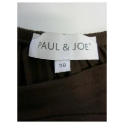 Paul & Joe Trägerloses Kleid Aus Seidengemisch Braun -Deutschland Fem Leucht Verkaufs-Shop 119698 4