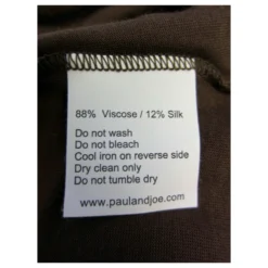 Paul & Joe Trägerloses Kleid Aus Seidengemisch Braun -Deutschland Fem Leucht Verkaufs-Shop 119698 5