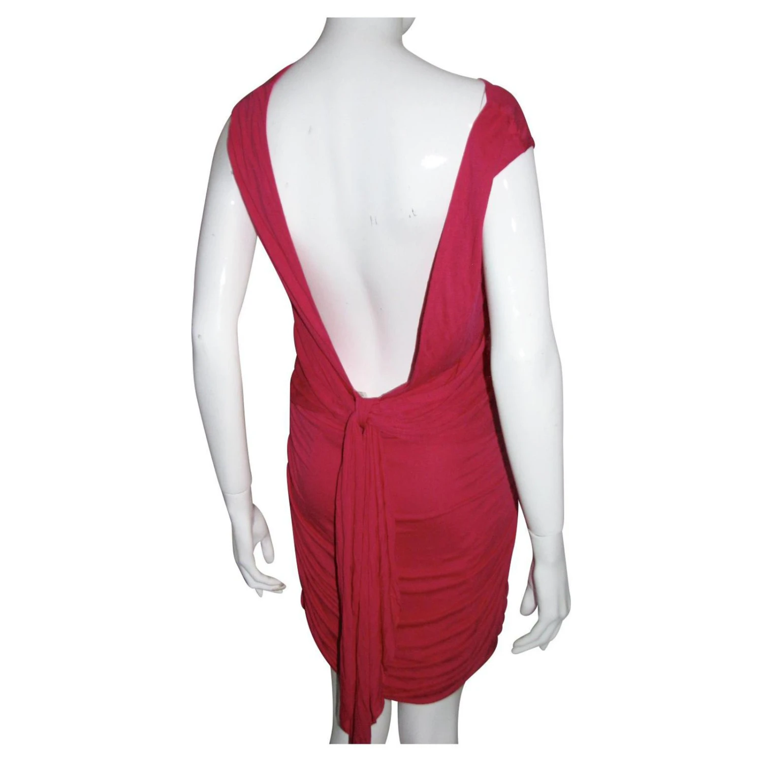 Alice By Temperley Kleid Mit Tiefem Rücken Fuschia 2 Alice By Temperley Kleid Mit Tiefem Rücken Fuschia – Bild 2