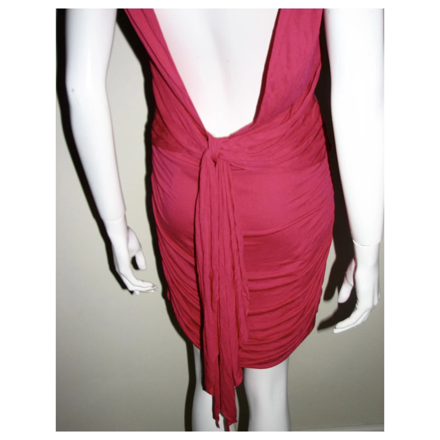 Alice By Temperley Kleid Mit Tiefem Rücken Fuschia 4 Alice By Temperley Kleid Mit Tiefem Rücken Fuschia – Bild 4