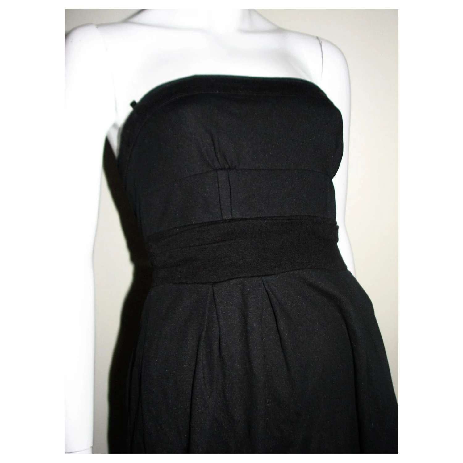 Diane Von Furstenberg Vintage DvF Tere Kleid Schwarz 2 Diane Von Furstenberg Vintage DvF Tere Kleid Schwarz – Bild 2