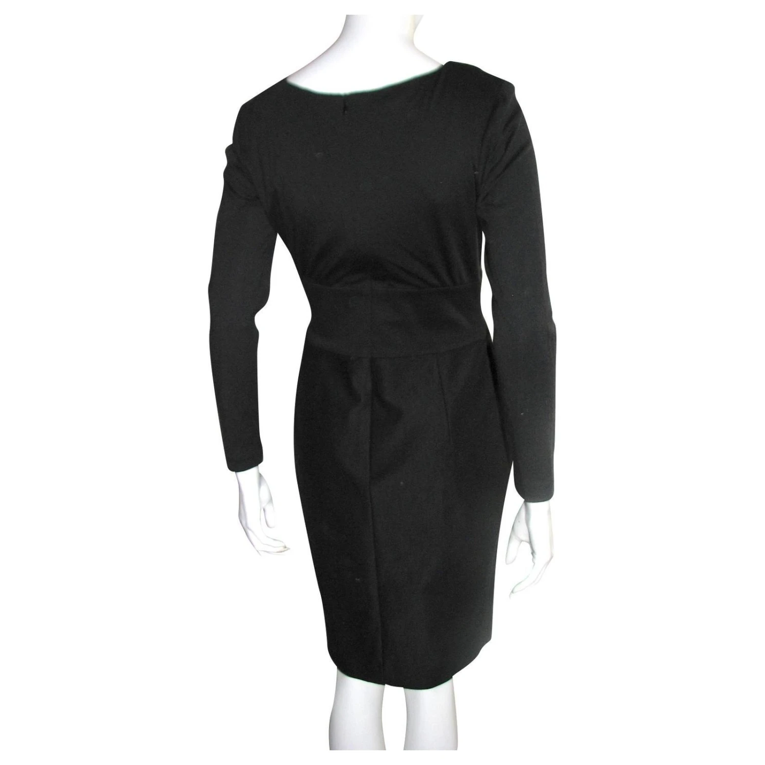 Escada Atemberaubendes Schwarzes Kleid 2 Escada Atemberaubendes Schwarzes Kleid – Bild 2