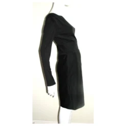 Escada Atemberaubendes Schwarzes Kleid 11 Escada Atemberaubendes Schwarzes Kleid -Deutschland Fem Leucht Verkaufs-Shop 132684 3