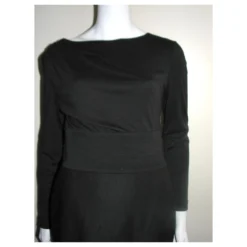 Escada Atemberaubendes Schwarzes Kleid 13 Escada Atemberaubendes Schwarzes Kleid -Deutschland Fem Leucht Verkaufs-Shop 132684 5