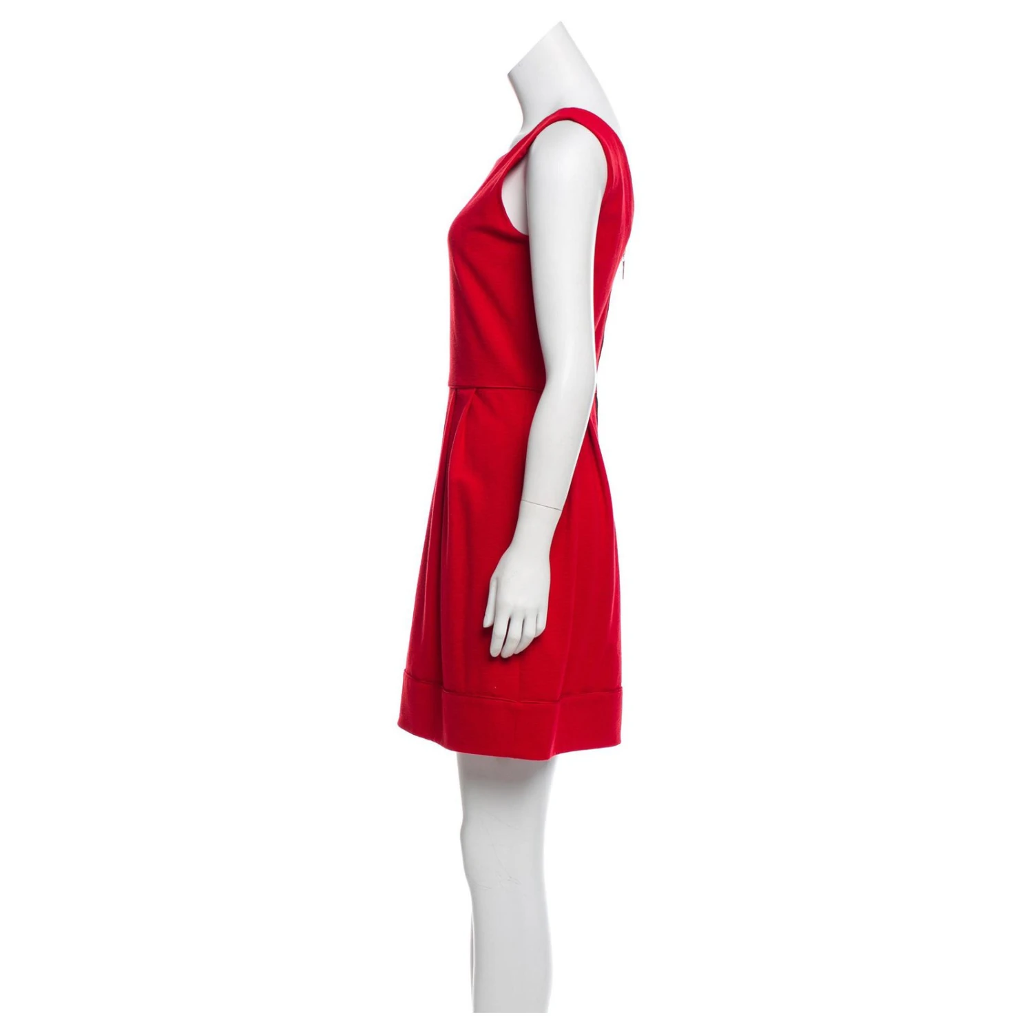 Diane Von Furstenberg DvF Honor Kleid Rot 2 Diane Von Furstenberg DvF Honor Kleid Rot – Bild 2