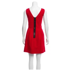 Diane Von Furstenberg DvF Honor Kleid Rot 6 Diane Von Furstenberg DvF Honor Kleid Rot -Deutschland Fem Leucht Verkaufs-Shop 138196 3