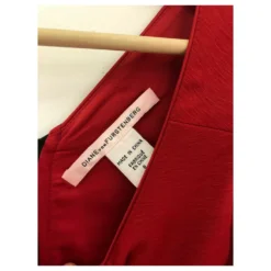 Diane Von Furstenberg DvF Honor Kleid Rot 7 Diane Von Furstenberg DvF Honor Kleid Rot -Deutschland Fem Leucht Verkaufs-Shop 138196 4