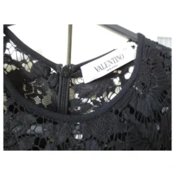 Valentino Halblanges Kleid Schwarz -Deutschland Fem Leucht Verkaufs-Shop 138685 4