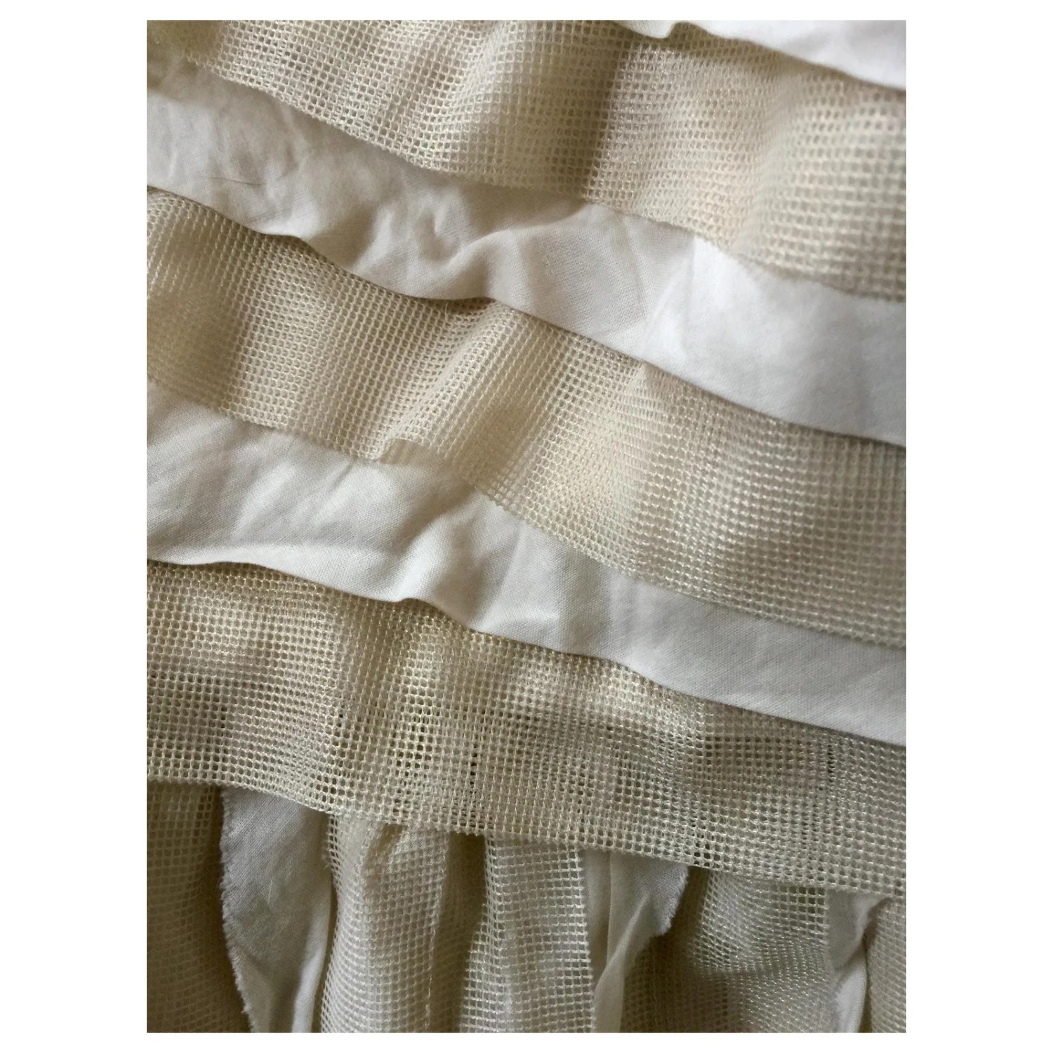 Diane Von Furstenberg Goldenes Kari-Kleid Beige 6 Diane Von Furstenberg Goldenes Kari-Kleid Beige – Bild 6