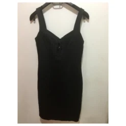 Diane Von Furstenberg DvF Seltenes Heronette Kleid Mit Schnürung Schwarz -Deutschland Fem Leucht Verkaufs-Shop 139798 6