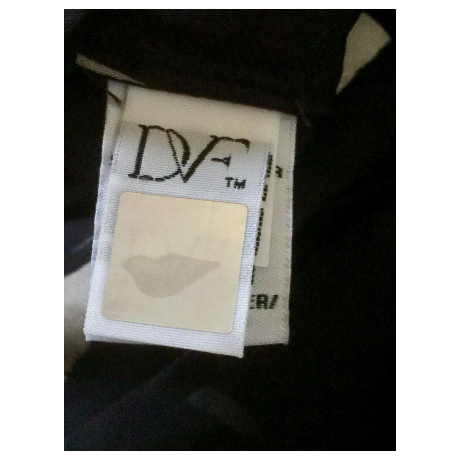 Diane Von Furstenberg Brenndah Asymmetrisches Kleid Schwarz Weiß 4 Diane Von Furstenberg Brenndah Asymmetrisches Kleid Schwarz Weiß – Bild 4