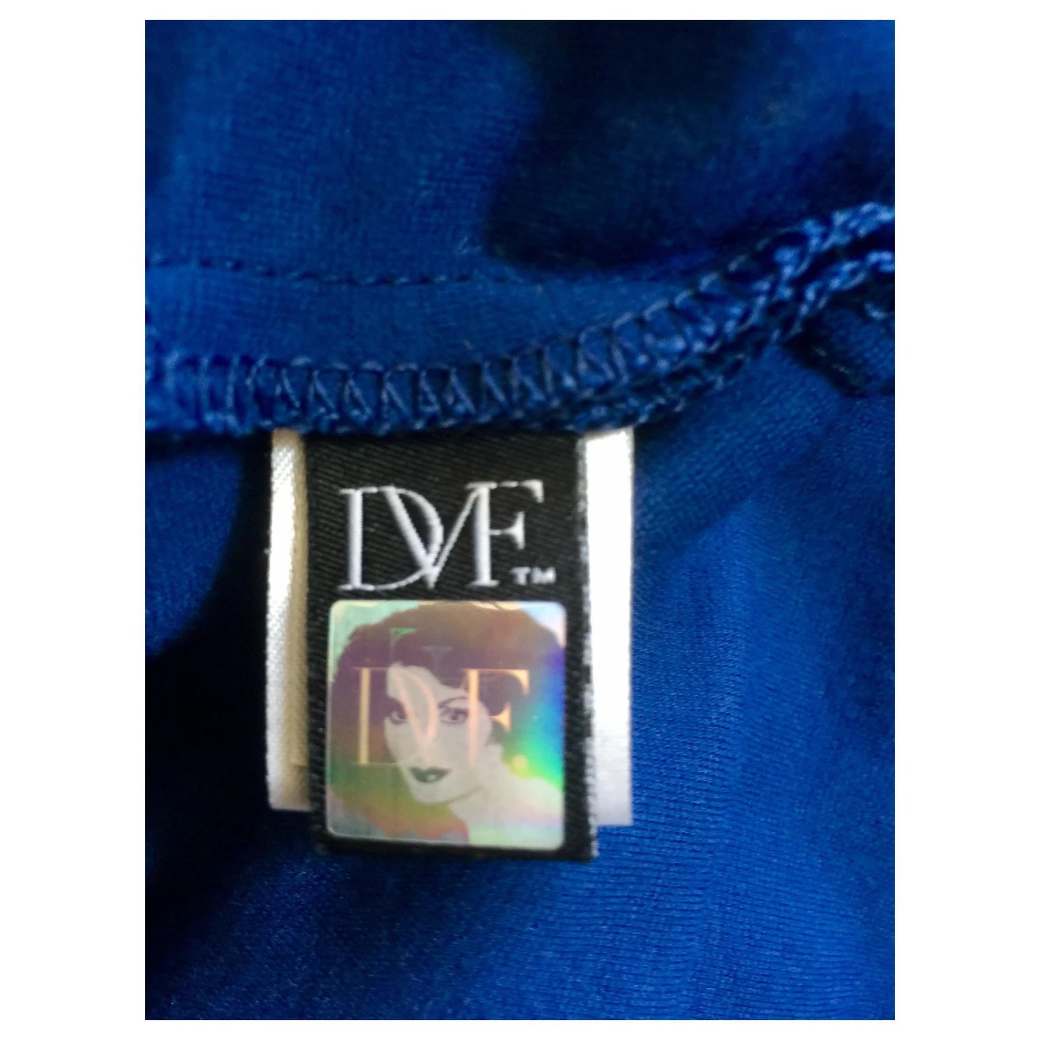 Diane Von Furstenberg Sauberes Schieferblaues Kleid Von Lee 8 Diane Von Furstenberg Sauberes Schieferblaues Kleid Von Lee – Bild 8