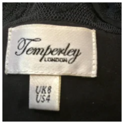 Temperley London Kleid Aus Seide Und Spitze Schwarz 15 Temperley London Kleid Aus Seide Und Spitze Schwarz -Deutschland Fem Leucht Verkaufs-Shop 147575 8