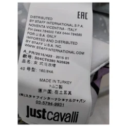 Just Cavalli Nur CAVALLI Kleid Mehrfarben -Deutschland Fem Leucht Verkaufs-Shop 150017 6