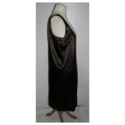 Hugo Boss Metallic Graues Kleid Anthrazitgrau -Deutschland Fem Leucht Verkaufs-Shop 157167 5