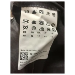 Hugo Boss Metallic Graues Kleid Anthrazitgrau -Deutschland Fem Leucht Verkaufs-Shop 157167 7