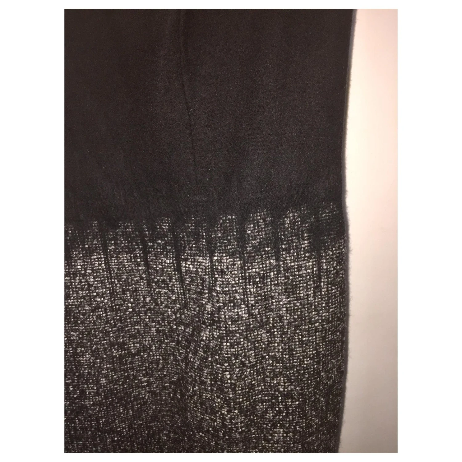 Atemberaubendes ESCADA-Kleid Schwarz Grau 4 Atemberaubendes ESCADA-Kleid Schwarz Grau – Bild 4