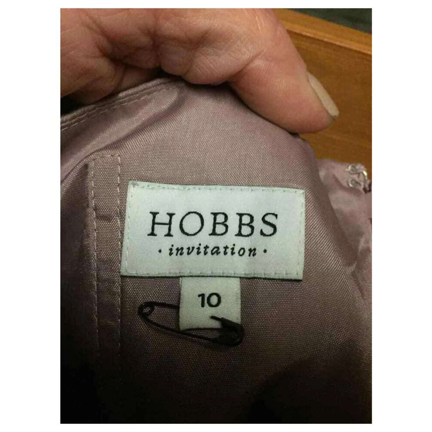 Hobbs Ein Schulter Rosa Kleid Pink 8 Hobbs Ein Schulter Rosa Kleid Pink – Bild 8