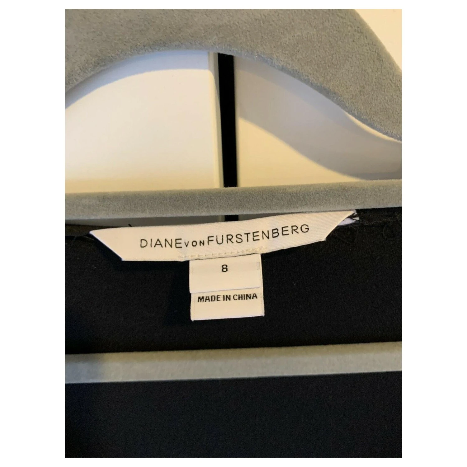 Diane Von Furstenberg DVF Razel Kleid Schwarz 4 Diane Von Furstenberg DVF Razel Kleid Schwarz – Bild 4