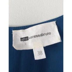 Vanessa Bruno Athe Kleid Blau -Deutschland Fem Leucht Verkaufs-Shop 18372 3