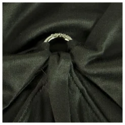 Tomas Maier Schwarze Seide V Ausschnitt W. Schlitze Flügelärmel Knie Jersey Kleid Größe 36 -Deutschland Fem Leucht Verkaufs-Shop 204404 5