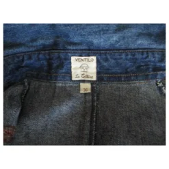 Armand Ventilo Jeans Kleid, Bestickt, Taille 36. Marineblau -Deutschland Fem Leucht Verkaufs-Shop 205570 3