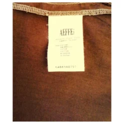 Philosophy Di Alberta Ferretti LUXURY DESIGNER BAUMWOLLE MAXI-KLEID Braun -Deutschland Fem Leucht Verkaufs-Shop 205897 3