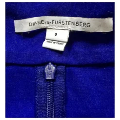 Diane Von Furstenberg DvF Roayl Blue Kimmie Kleid Blau 10 Diane Von Furstenberg DvF Roayl Blue Kimmie Kleid Blau -Deutschland Fem Leucht Verkaufs-Shop 217668 5