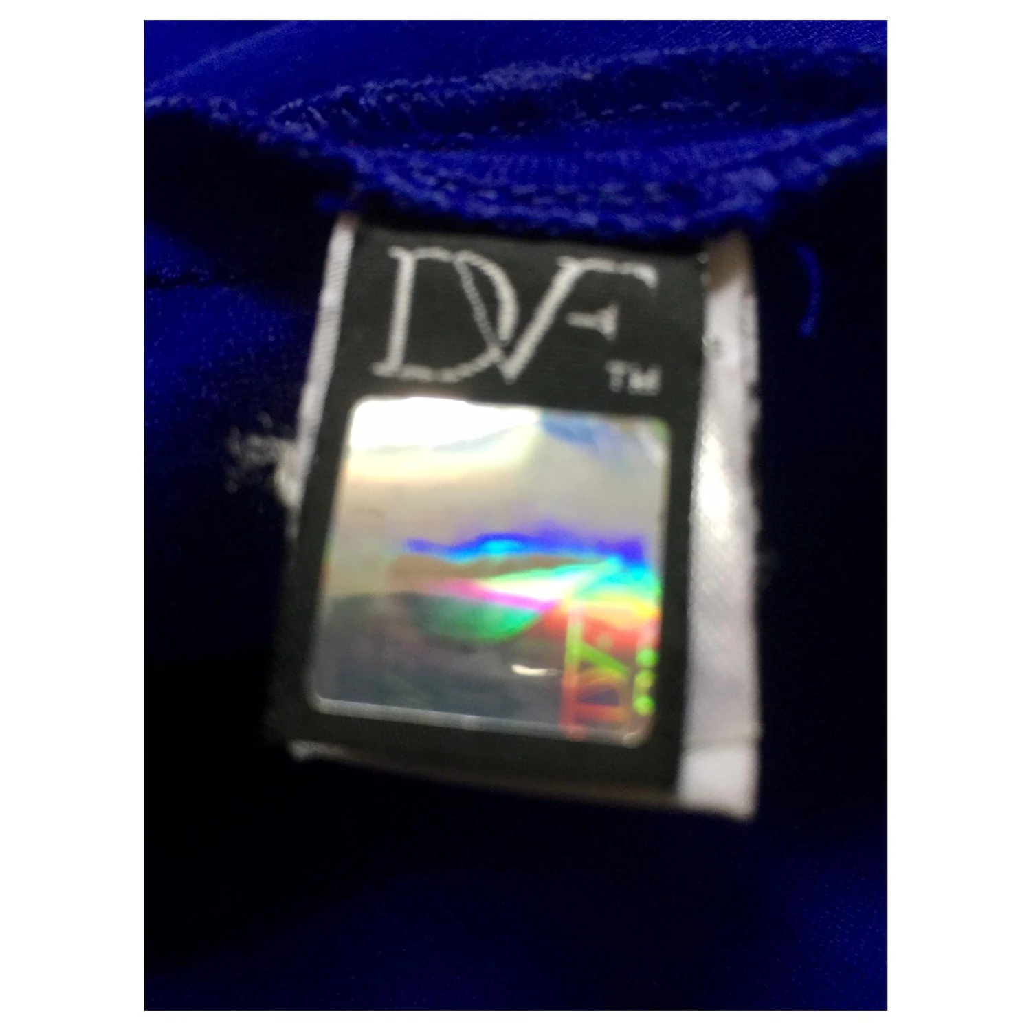 Diane Von Furstenberg DvF Roayl Blue Kimmie Kleid Blau 6 Diane Von Furstenberg DvF Roayl Blue Kimmie Kleid Blau – Bild 6