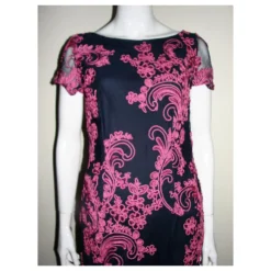 Autre Marque Besticktes Kleid Aus JS Collections Schwarz Pink 12 Autre Marque Besticktes Kleid Aus JS Collections Schwarz Pink -Deutschland Fem Leucht Verkaufs-Shop 217692 3