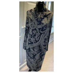 Etro Kleid Schwarz Grau Roh 12 Etro Kleid Schwarz Grau Roh -Deutschland Fem Leucht Verkaufs-Shop 229175 4