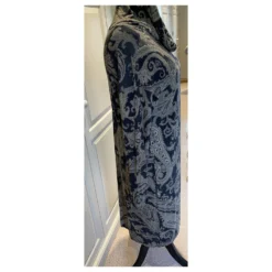 Etro Kleid Schwarz Grau Roh 14 Etro Kleid Schwarz Grau Roh -Deutschland Fem Leucht Verkaufs-Shop 229175 6