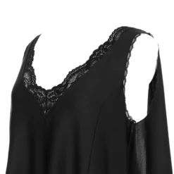 VETEMENTS Vêtements Kleid Schwarz -Deutschland Fem Leucht Verkaufs-Shop 23198 4