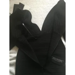 Herve Leger Kleid Schwarz -Deutschland Fem Leucht Verkaufs-Shop 24121 10