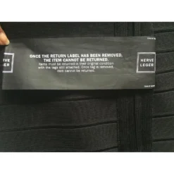 Herve Leger Kleid Schwarz -Deutschland Fem Leucht Verkaufs-Shop 24121 9