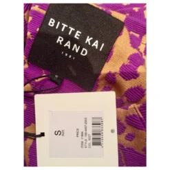 Bitte Kai Rand Kleid Mit Abstraktem Tierdruck Golden Lila -Deutschland Fem Leucht Verkaufs-Shop 244538 3