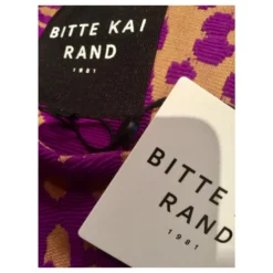 Bitte Kai Rand Kleid Mit Abstraktem Tierdruck Golden Lila -Deutschland Fem Leucht Verkaufs-Shop 244538 5