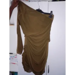 Zara Kleid Khaki -Deutschland Fem Leucht Verkaufs-Shop 24746 5