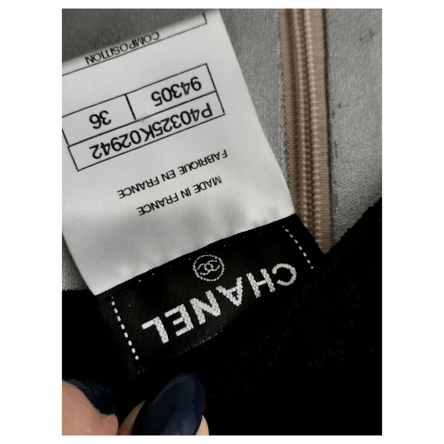 Chanel CC Kleid Schwarz 4 Chanel CC Kleid Schwarz – Bild 4