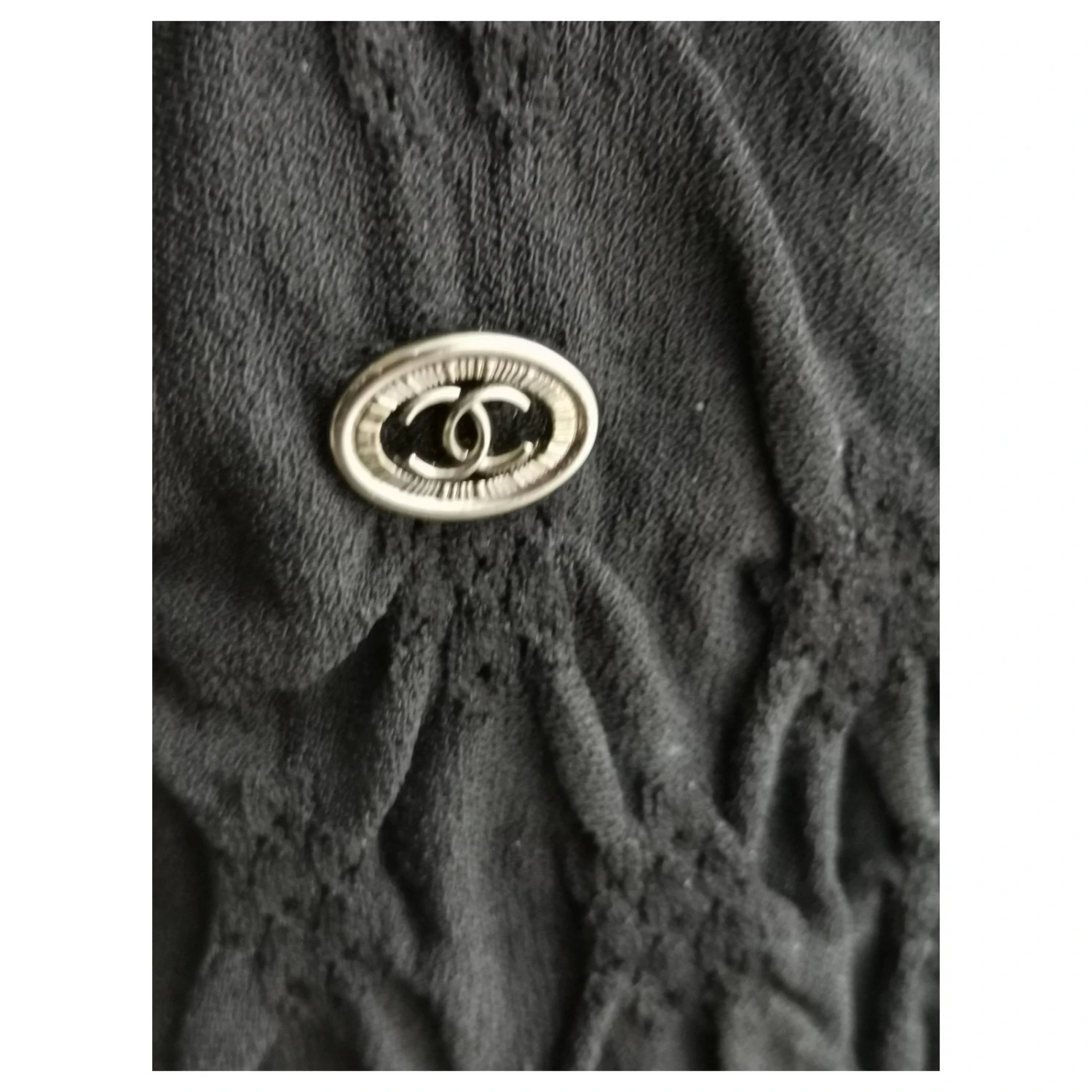 Chanel CC Kleid Schwarz 6 Chanel CC Kleid Schwarz – Bild 6