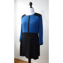 Pablo De Gerard Darel Kleid Blau -Deutschland Fem Leucht Verkaufs-Shop 25629 10