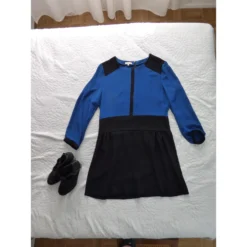 Pablo De Gerard Darel Kleid Blau -Deutschland Fem Leucht Verkaufs-Shop 25629 8