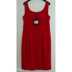 Paule Ka Zinnoberrotes Kleid -Deutschland Fem Leucht Verkaufs-Shop 25778 10