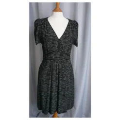 SESSUN Schwarz-Weiß-Kleid TM Neuwertig -Deutschland Fem Leucht Verkaufs-Shop 271938 5