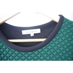 Sandro Kleid Grün -Deutschland Fem Leucht Verkaufs-Shop 27243 4