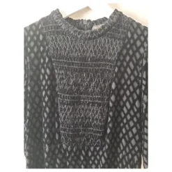 Maje Kleines Schwarzes Kleid Angezogen -Deutschland Fem Leucht Verkaufs-Shop 273533 3