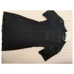 Maje Kleines Schwarzes Kleid Angezogen -Deutschland Fem Leucht Verkaufs-Shop 273533 5