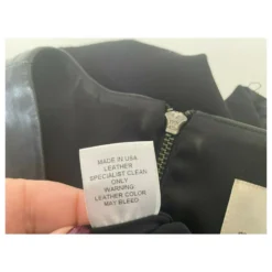 Autre Marque Mason Leder Passe Kleid Schwarz Weiß -Deutschland Fem Leucht Verkaufs-Shop 276374 4