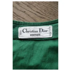 Christian Dior Grünes Kleid Dunkelgrün -Deutschland Fem Leucht Verkaufs-Shop 280258 3
