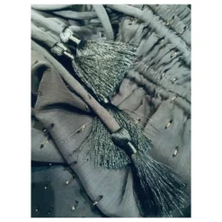 Michael Kors Maxi Chiffon Georgette Kleid Dunkelblau -Deutschland Fem Leucht Verkaufs-Shop 285465 9